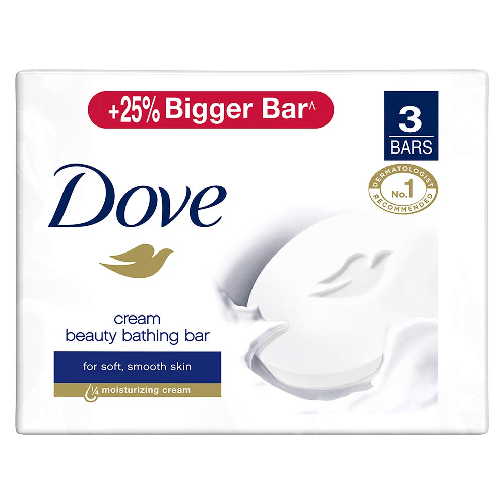 Dove Cream Beauty Bath Soap 3N X 125g